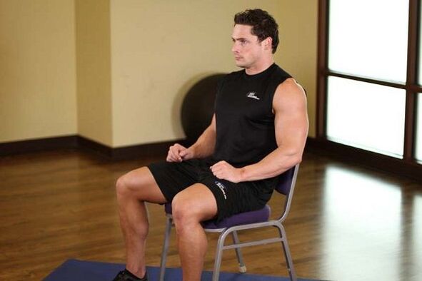 exercises sitting in a chair for strength